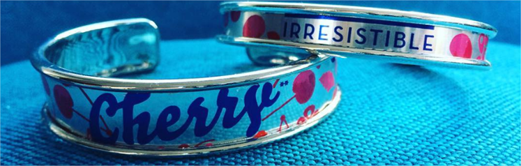 Manchettes cherry fine et moyenne - Comment entretenir son bijou