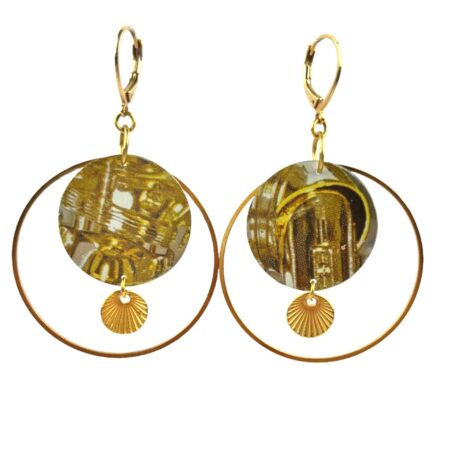 Boucles créoles C3PO petites