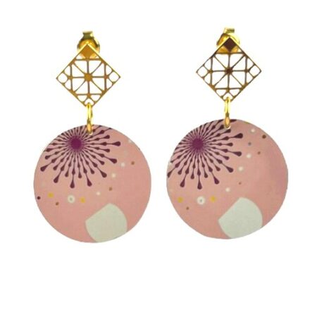 Boucles Cassis au carré