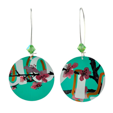 Boucles pendantes Fleur de Cerisier 3