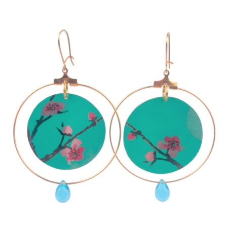 Boucles créoles Cerisier grandes