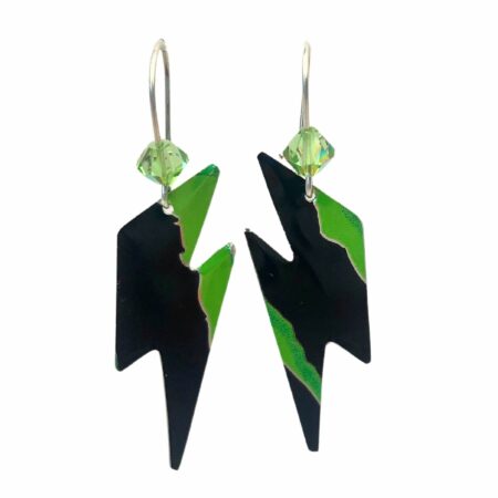 Boucles éclair Pop vert