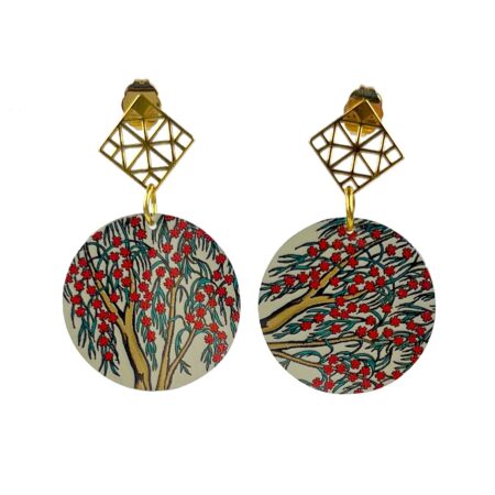 Boucles Estampe au carré