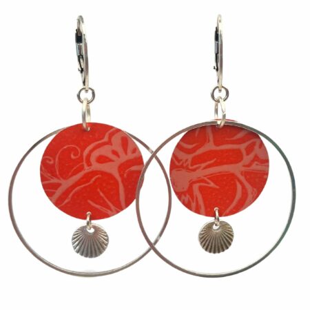 Boucles créoles Hawaï petites 2