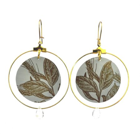 Boucles créoles Houblon grandes