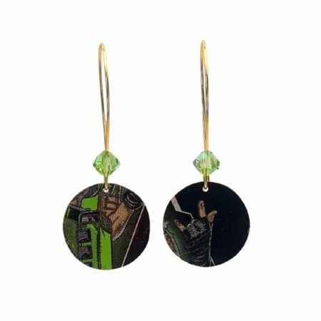 Boucles pendantes petites Geek