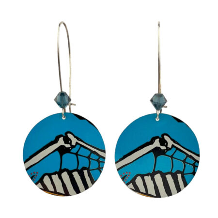 Boucles pendantes Dia de los muertos